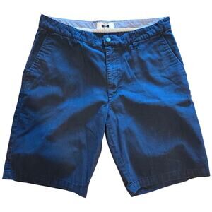 Joseph Abboud Navy Blue Khaki Shorts - Men's Size 36
